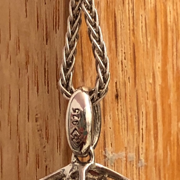 NWOT Sterling Silver Amethyst & Rhodolite Garnet Necklace - Picture 6 of 8